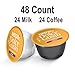 NESCAFÉ Dolce Gusto Coffee Capsules Skinny Latte Macchiato 48 Single Serve Pods, (Makes 24 Specialty Cups) 48 Count