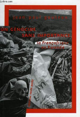 Un  génocide sans importance