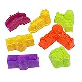 Xuelai Magic Kinetic Motion Sand Play Castle Mold Indoor Outdoor for Kids no Toxic Safe