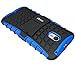 ykooe Moto X Pure Edition Case (5.7 inch), (Armor Series) Heavy Duty Protection Hybrid Shockproof Dual Layer Protective Case Cover with Stand for Motorola MotoPure Edition (Blue)