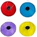 Solar Lanterns Outdoor Hanging,Hanging Solar Lights,Nylon Chinese Hanging Lanterns for Garden Tree Decoration,Patio Birthday Party Weddings and Holiday Christmas 12 inches, Set of 4 Multicolor
