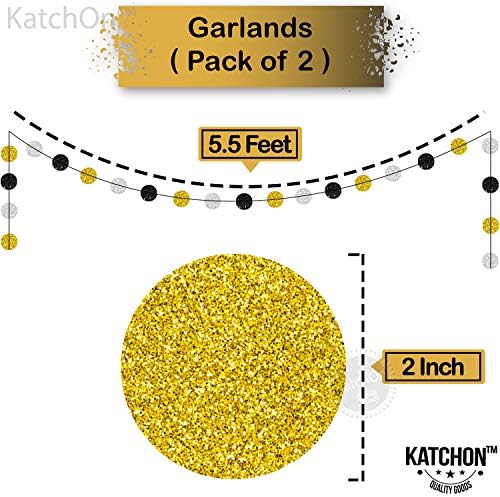 Pack of new 12 gold and black balloons.