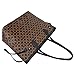 Womens Handbags All-over Printed Purses Satchel Shoulder Bag with Zipper Wallet