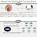 AVEN Mens Silicone Wedding Ring - 4 Rings Pack - 8.7mm Wide(2mm Thick)-Black, Gray, Light Gray,Navy