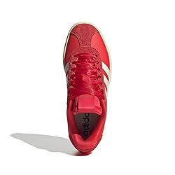 adidas Women's VL Court Bold Sneaker, Pure Ruby/Off