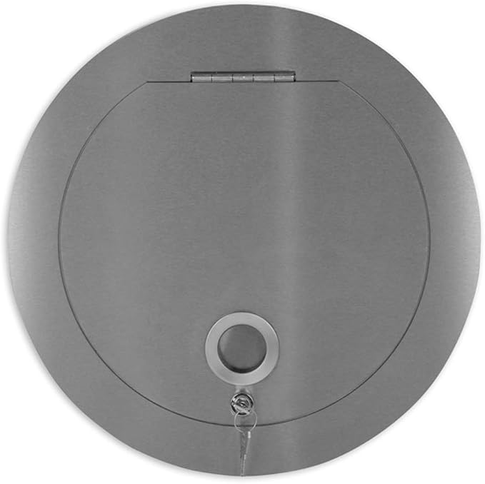 Grille De Barbecue Ronde En Acier Inoxydable V2A - 55 Cm, Idéale Charbon De Bois, Gaz, Plancha