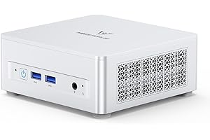 MINISFORUM UM870 Slim Mini PC AMD Ryzen 7 8745H(8C/16T), Mini Desktop Computer 32GB DDR5 RAM 1TB SSD, USB4/HDMI/DP 8K@60Hz Output, 2.5G LAN Port, 4xUSB Ports, WiFi 6E, BT5.3, AMD Radeon 780M Graphics