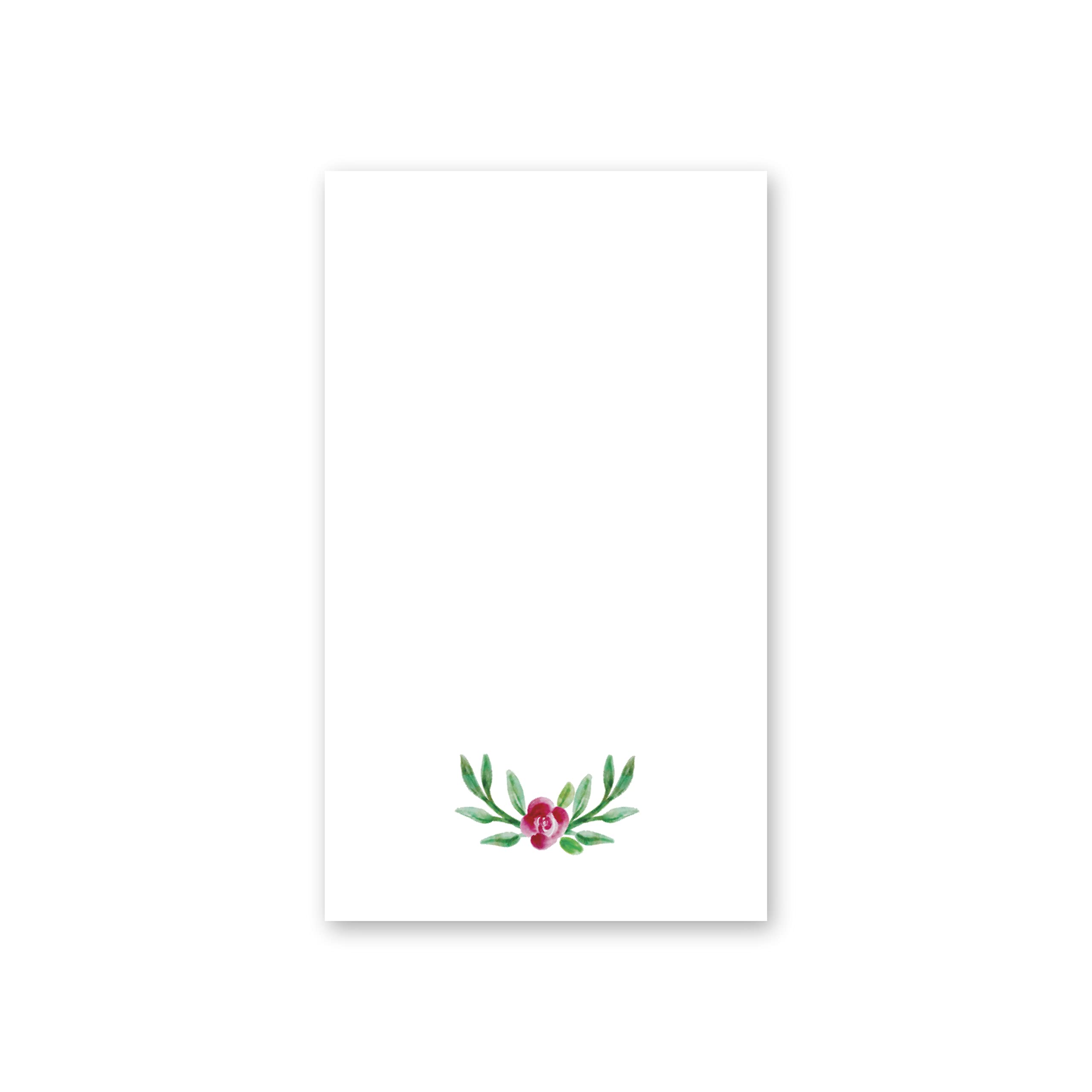 Pack of 150 Cards (5 Sheets of 30 Cards) Girl Communion Flowers