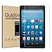 All-New Fire HD 8 Screen Protector,Tempered Glass Screen Protector Film for All-New Fire HD 8 Tablet with Alexa (7th 2017 Release) [9H Hardness] [Crystal Clear] [Bubble Free]