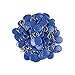 100pcs 125khz Wholesale New RFID Proximity Id Card Token Tags Key Keyfobs (Blue)