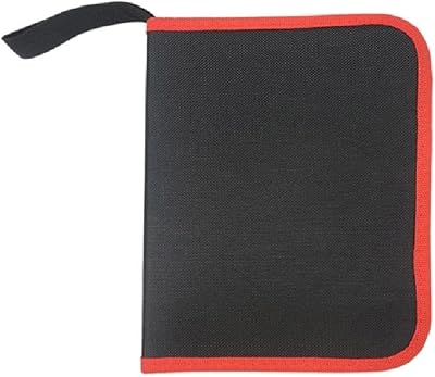 Ranuw 55 Bit Holder Oxford Cloth Drill Bit Storage Bag Wrench Organizer Pouch