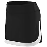 Augusta Sportswear Ladies XL Black/White Skort