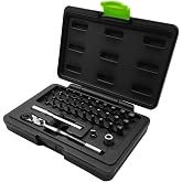 VIM Tools VIMFRBB34 34 Piece Ball Hex &amp; Ball Torx Tool Kit