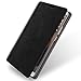 BlackBerry Key2 Case,Osophter Wallet case w/flip cover Pu Leather Multi-angle Stand for BlackBerry Key2 (Black)