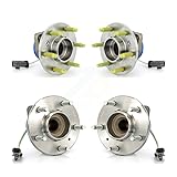 Front Rear Wheel Bearing & Hub Assembly Kit For