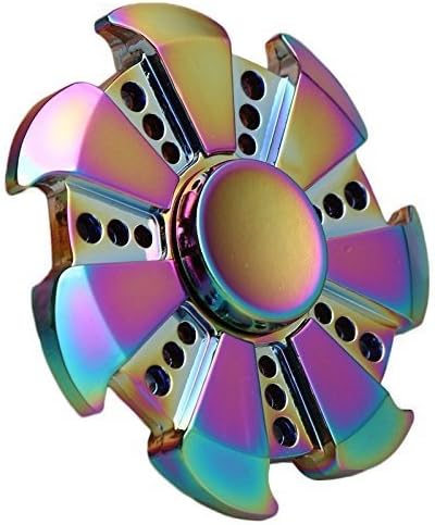 AMILIFE EDC Fidget Spinner High Speed Stainless Steel Bearing ADHD Focus Anxiety Relief Toys