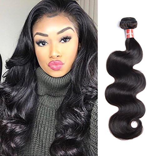 Brazilian Virgin Hair Body Wave 18 Inches Bundles Human Hair Extensions Body Wave Natural Color