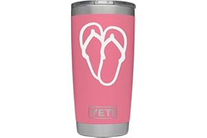 ViaVinyl Flip Flops Genuine Decal for Yeti and RTic Tumbler Cups, MacBook Laptops, iPad Tablets, iPhone, Android and More!