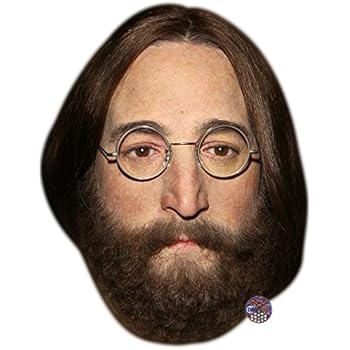 Amazon Com John Lennon Celebrity Mask Flat Card Face Fancy