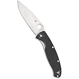 Spyderco Value Knife with 2.31" Stainless Steel Blade and Durable Black G-10 Handle - PlainEdge