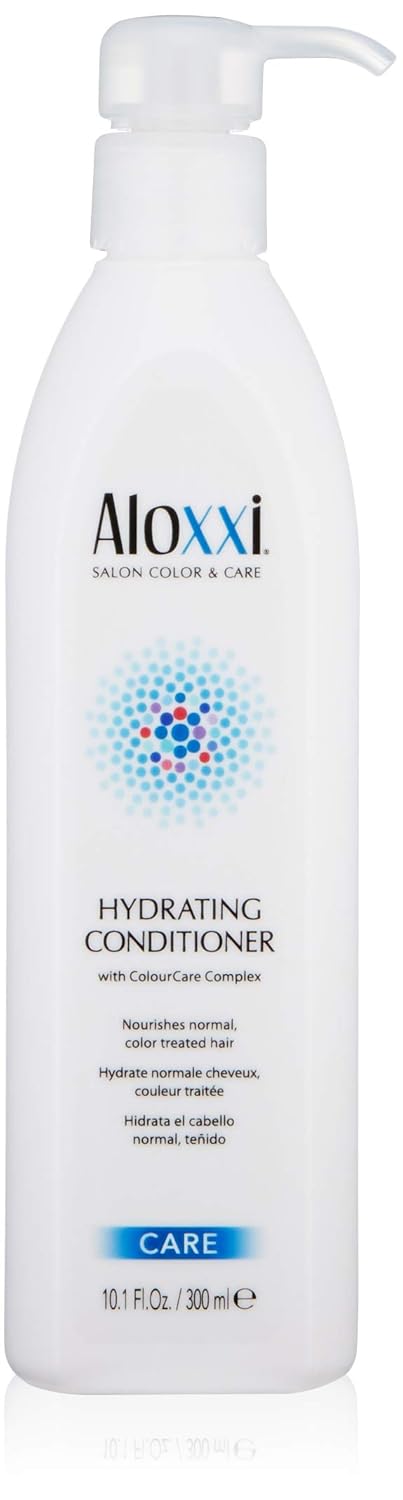ALOXXI Hydrating Color Protectant Conditioner for Color Treated Hair with Keratin, Jojoba Oil & Olive Oil - Paraben & Sulfate Free