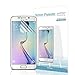 amFilm Galaxy S6 Edge Screen Protector (Edge to Edge) HD Clear with Lifetime Replacement Warranty (2-Pack)