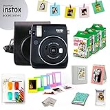 Fujifilm Instax Mini 70 Bundle (Black) - Fuji