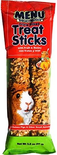 Menu Triple Baked Treat Sticks with Fruit and Honey