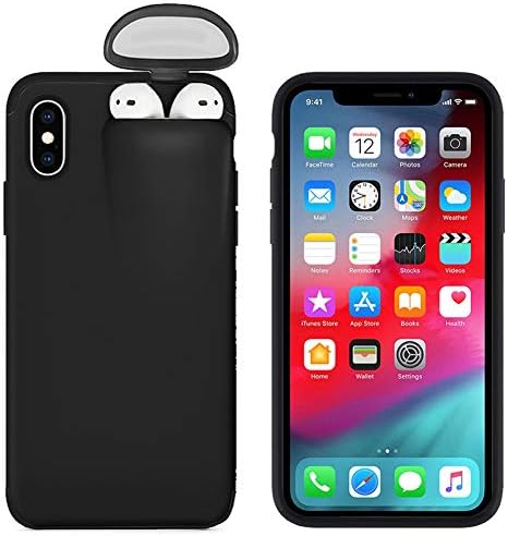 SHUCHANG1 Unified & Protection for Phone- Original Quality, Phone Cases Cover, Basic Cases Compatible with Phone (Black, for Xs Max)