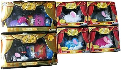 The Amazing Zhus Pets 6pk Value Dynamo Kardini Abra Piccadilly Madame & The Great Magician