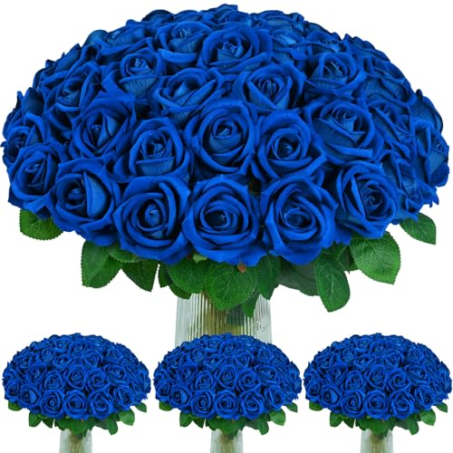 Blue Roses Artificial Flowers