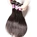 Unice Hair 7a Malaysian Straight Hair 4 Bundles Virgin Unprocessed Human Hair Wefts Hair Extensions Deal with Mixed Lengths 100% Human Hair Extensions