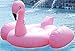 Pink Flamingo Pool Float & Tube - HUGE 80