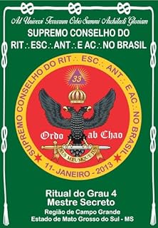 Livro Ritual Do Grau 4 Mestre Secreto