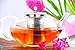 Teapot Set Flowering Tea Glass Teapot Gift Set Harmony 42 Oz / 1242 Ml with Stainless Steel Tea Warmer Alex Tea Maker for Loose Tea, Herbal, Oolong Tea Green Tea Black Tea Large Teapot set