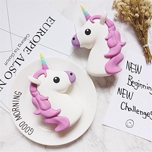 Cartoon Unicorn Shaped Home Travel Portable Charger Power Bank 2600mAh