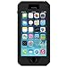 AMZER Full Body Hybrid Case with Built-in Screen Protector for iPhone 5/ 5S, iPhone SE - Black