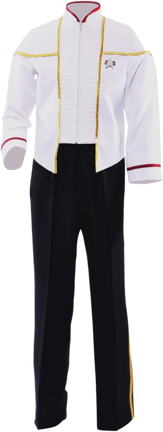 AlltenMens Insurrection Picard Outfit Uniform Halloween Cosplay Costume