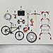 LANNIU Garage Hooks-Garage Storage Utility Hooks and Hangers,Heavy Duty Wall Mount Tool Holder for Organizing Power Tools,Ladders,Bikes,Ropes,Garden Hoses,Bulk Items