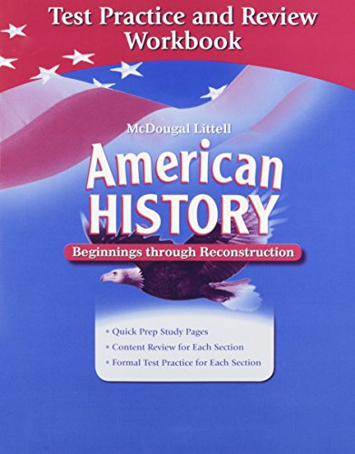 Download American History: Beginnings through Reconstruction: Test Practice and Review Workbook Download American History: Beginnings through Reconstruction: Test Practice and Review Workbook