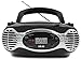 Akai CD/FM Portable Boombox CE2200B Retro Style Limited Edition FM PLL Radio with LCD Display + Line in – Blackthumb 2