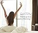 CHATEAU HOME COLLECTION 100% Egyptian Cotton Sheets Queen Size, 800 Thread Count Semolina 4 Piece Sheet Set, Solid Sateen Weave 16