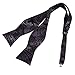 DBA7B13-15 Popular Pattern Microfiber Self-tie Bowtie For Boyfriend By Dan Smith
