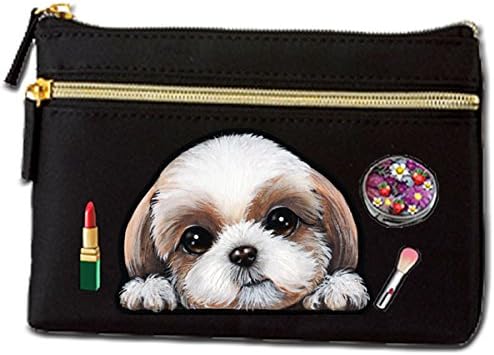 Amazon 犬 ポーチ シーズー19 雑貨 グッズ オリジナル Petchan 化粧ポーチ 通販