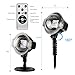 LED Christmas Projector Lights, Snowfall Light Waterproof Snow Flurries Landscape Spotlight White Snowflakes with Wireless Remote Decoration for Holiday, Wedding, Party, Garden