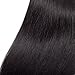 Anknia Mink Brazilian Virgin Hair 3 Bundles Brazilian Straight Hair 16 18 20 Inches 300 Gram Unprocessed Human Hair Bundles Weave Remy Hair Extensions Natural Black Color