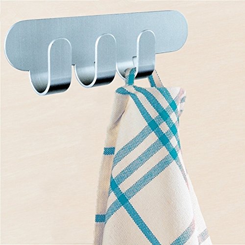 Goodia adhesive hooks, heavy duty aluminum wall hooks clothes han…