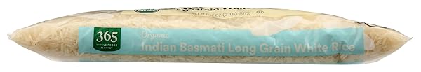 365 BY WHOLE FOODS MARKET, ORGANIC WHITE BASMATI INDIAN RICE, 32 OUNCE