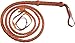 8 Foot 4 Plait TAN Real Leather BULLWHIP BULL WHIPS