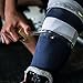 Hockey and Soccer Sports Tape (6 Pack) - Clear, Strong, Hypoallergenic Poly Athletic Tape For Shin Pads, Guards, and Socks, Adhesive Tapes For the Ice and Field, Lacrosse, Cricket and Sport Training